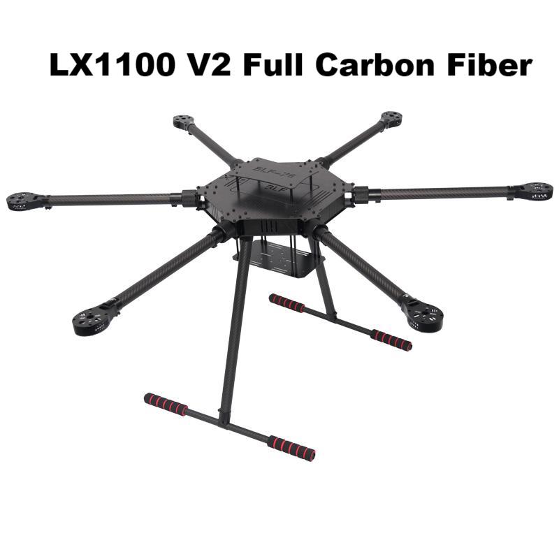 FPV LX1100 V1/ V2 Full Carbon  - مراجعة Heavy Lift Drone Frame وسعره