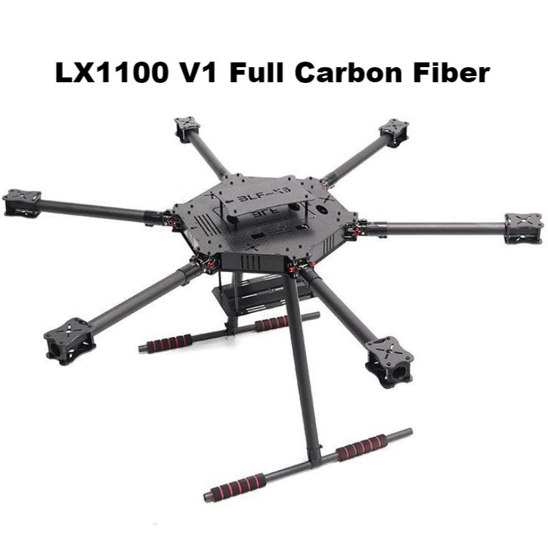 FPV LX1100 V1/ V2 Full Carbon  - مراجعة Heavy Lift Drone Frame وسعره