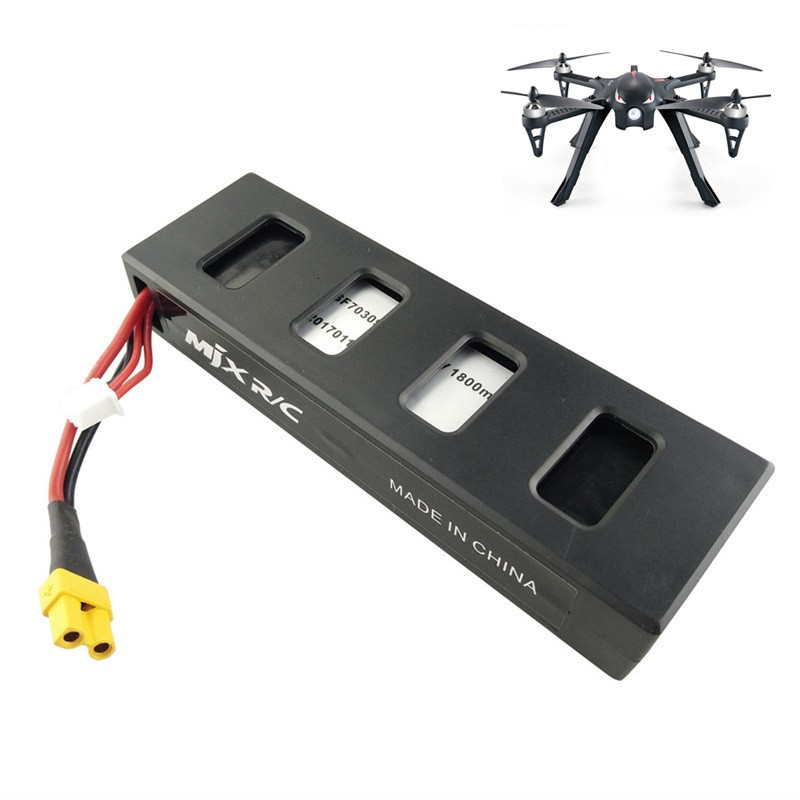 Original 7.4V 1800mah Battery  - مراجعة Drone Mjx Rc وسعره