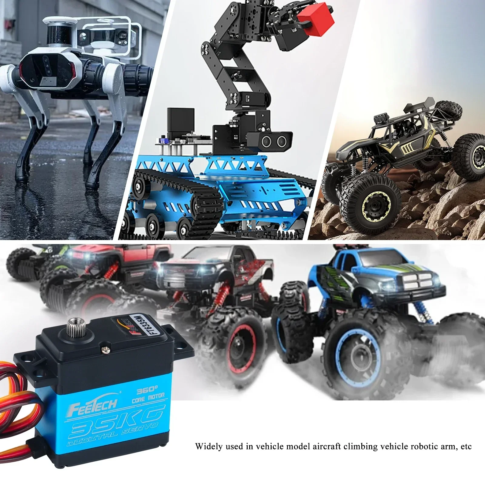 Feetech FT6335M Digital RC Ser - مراجعة Drone Rc Aircraft وسعره