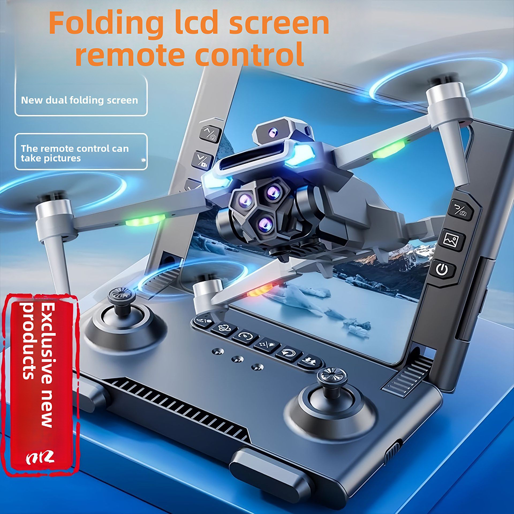 Foldable M66 RC Drone with 4.5 - مراجعة Drone Rc With Screen وسعره