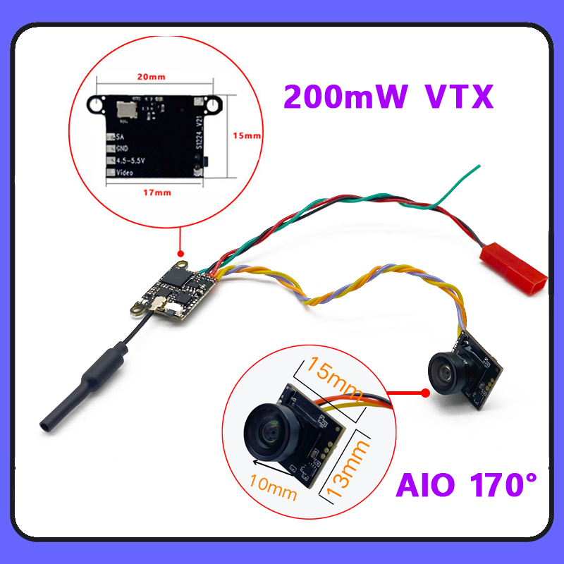 SLONWAKE 5.8G 1200TVL FPV Came - مراجعة Receiver Rc Drone وسعره