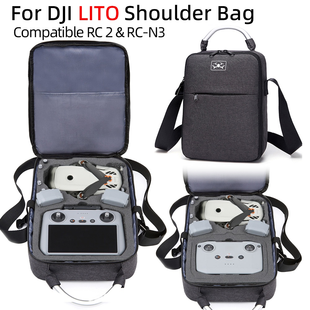 For DJI Lito X1 Organizer Bag  - مراجعة Drone Dji Rc N3 وسعره