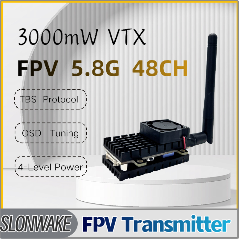 SLONWAKE 5.8G 3000mW Simulatio - مراجعة - Remote Control (Rc) Drone وسعره