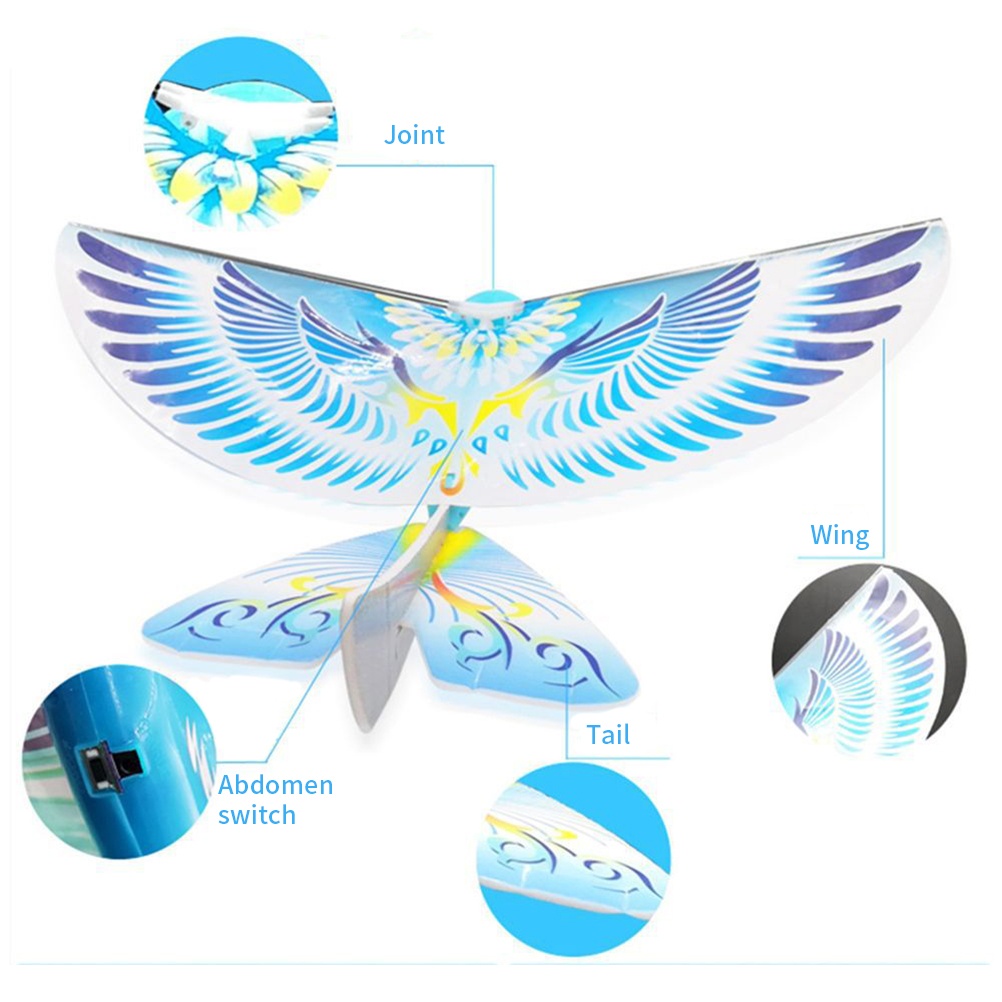 Remote Control Bionic Flying B - مراجعة Drone With Rc Controller وسعره