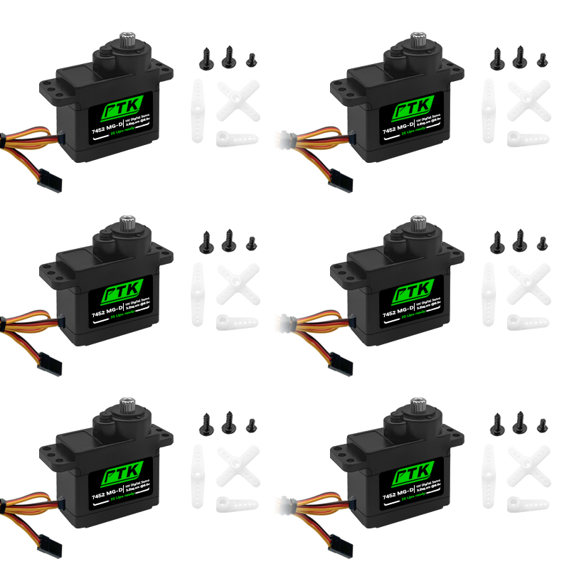 PTK 7452 MG-D 9g Digital Servo - مراجعة Drone Rc Aircraft وسعره