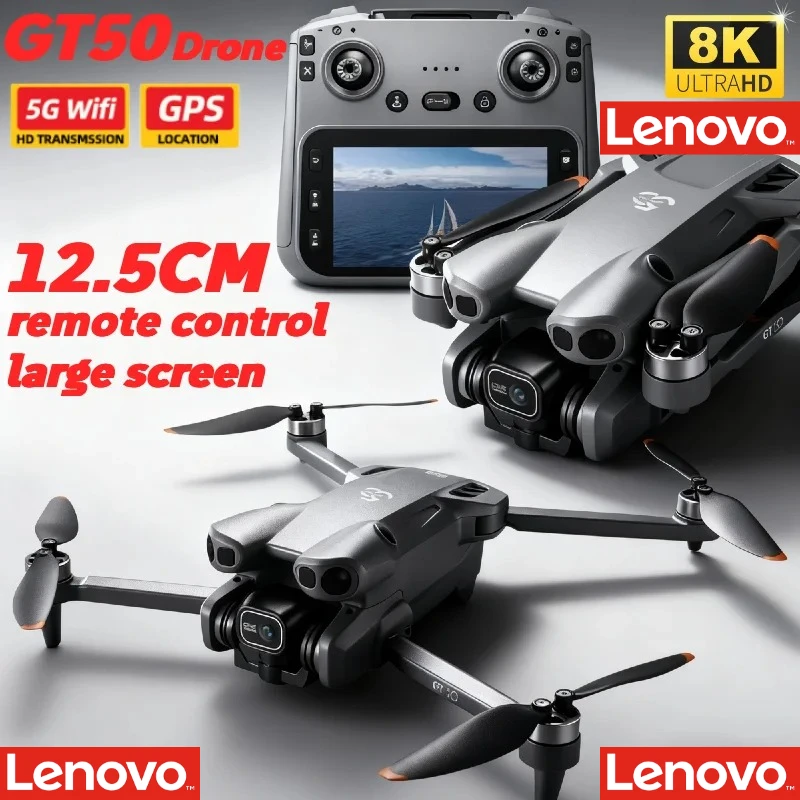 Lenovo Drone 8K Camera GT8 GT5 - مراجعة Drone Gt8 Rc وسعره