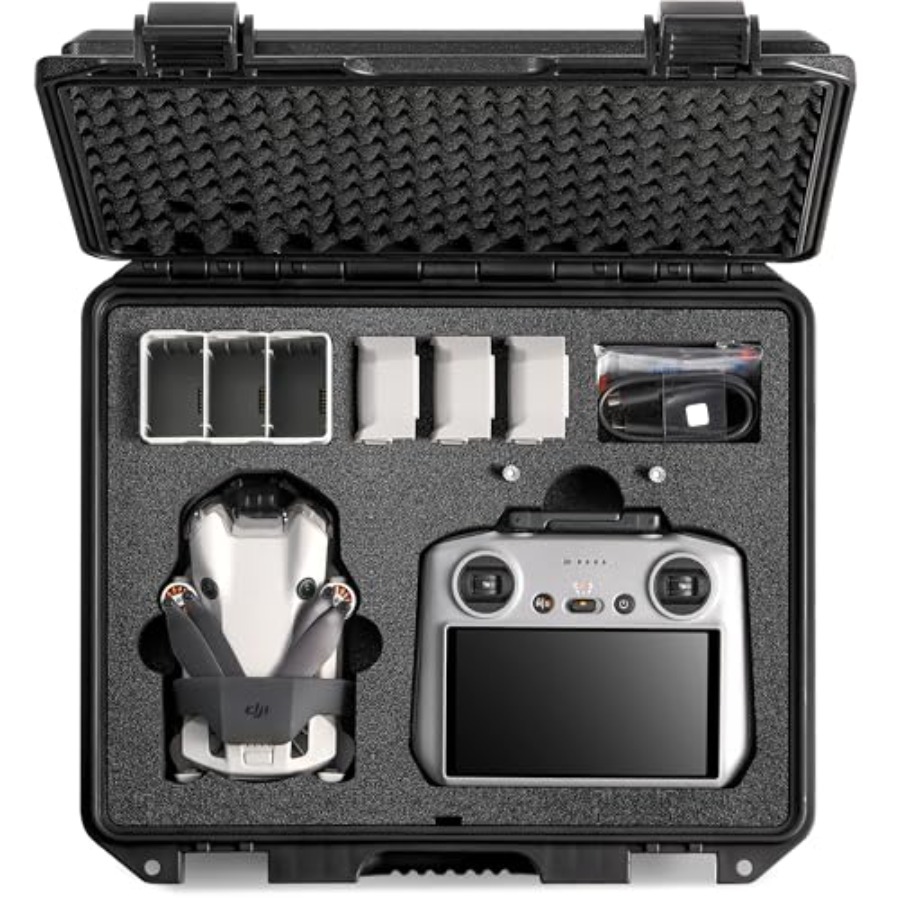 Waterproof Hard Case for DJI M - مراجعة Drone Dji Rc Plus 2 وسعره