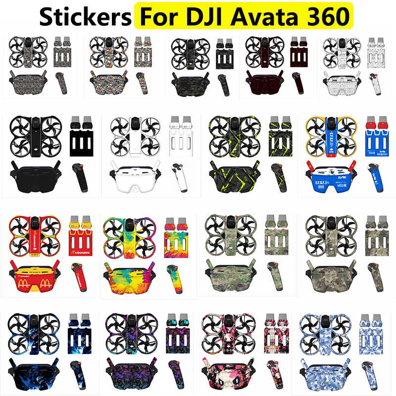 For DJI AVATA 360 Drone Sticke - مراجعة Drone Dji Rc N3 وسعره