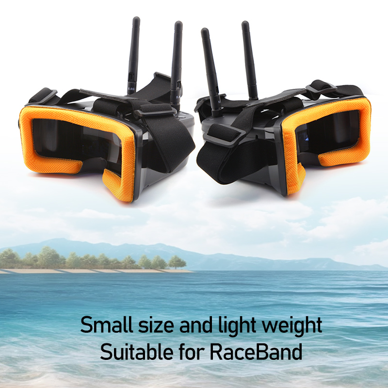 VR009 FPV Video Goggles 3Inch  - مراجعة Drone Rc With Screen وسعره