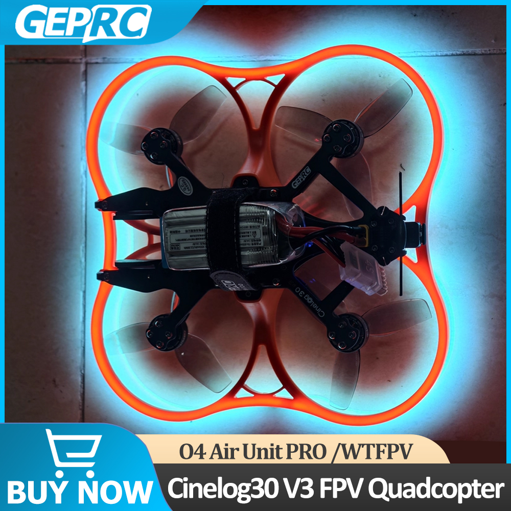 GEPRC Cinelog30 V3 FPV Quadcop - مراجعة Drone Rc With Screen وسعره