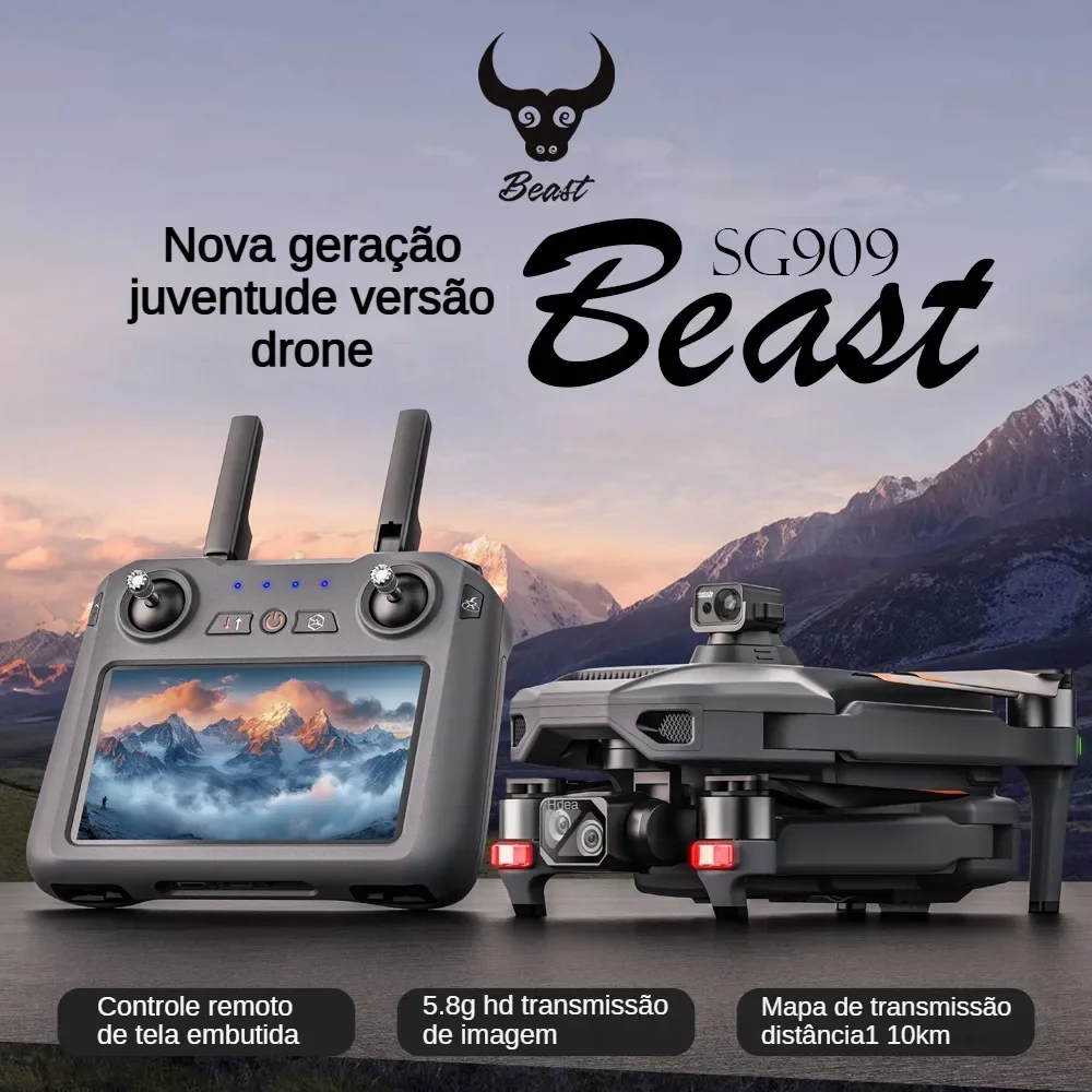 ZLL SG909 SG909MAX Professiona - مراجعة Drone Rc With Screen وسعره