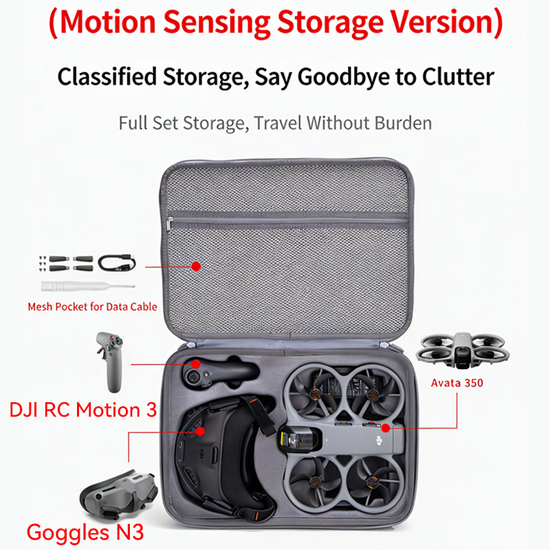 Storage Bag For DJI Avata 360  - مراجعة Drone Rc Belt وسعره